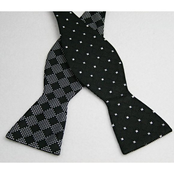Countess Mara Other - NEW COUNTESS MARA Black Diamond Reversible Bow Tie